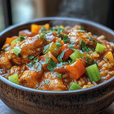 Spicy Cajun Comfort: Slow Cooker Chicken & Rice