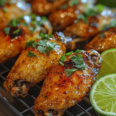Zesty Chili Lime Chicken Wings Recipe