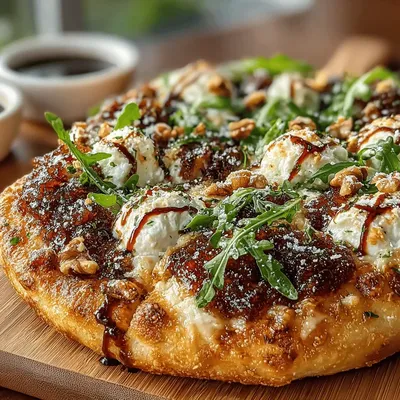 Heavenly Fig Jam Pizza: A Culinary Delight