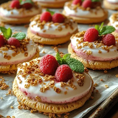Frozen Yogurt Raspberry Sandwiches: A Delightful Treat