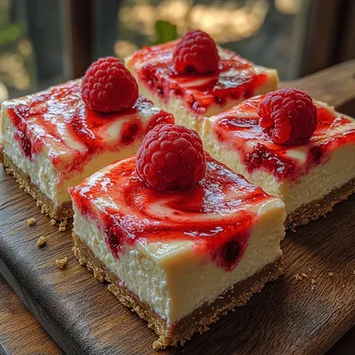 Raspberry Swirl Cheesecake Bars: A Delightful Dessert Experience