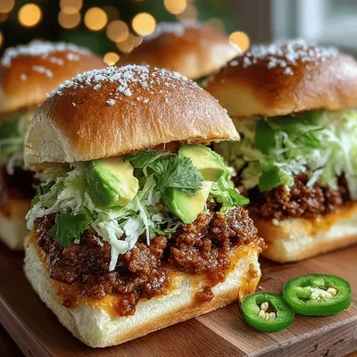 Spicy Chipotle Turkey Sloppy Sliders