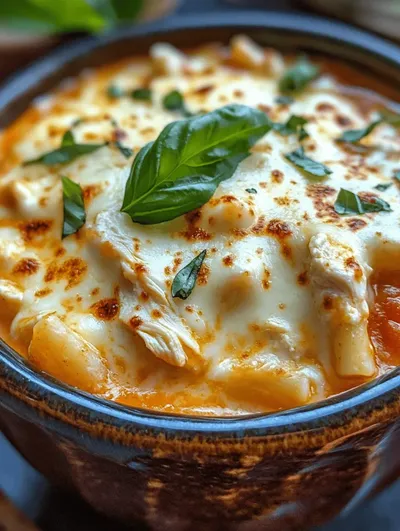 Creamy White Chicken Lasagna Soup: A Comforting Delight