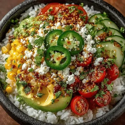 Vibrant Summer Harvest Rice Bowl
