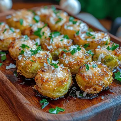 Crispy Garlic Parmesan Brussels Sprouts: A Delicious and Nutritious Side Dish