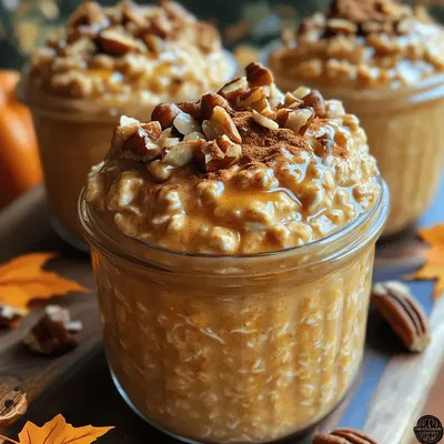 Indulge in Autumn with Pumpkin Spice Delight Overnight Oats: A Wholesome Breakfast Recipe