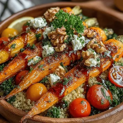 Roasted Carrot and Quinoa Salad Recipe