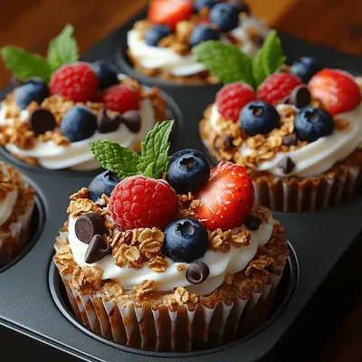 Frozen Yogurt Granola Cups: A Healthy Delight