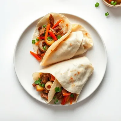 Savory Beef and Vegetable Stir-Fry Wraps