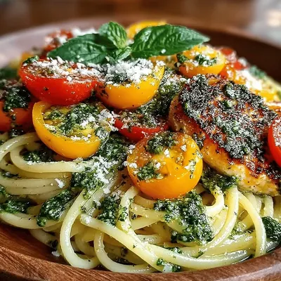 Basil Pesto Pasta Delight