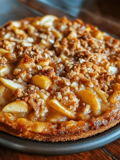 Moist Apple Crumble Coffee Cake: A Deliciously Simple Recipe for Any Occasion