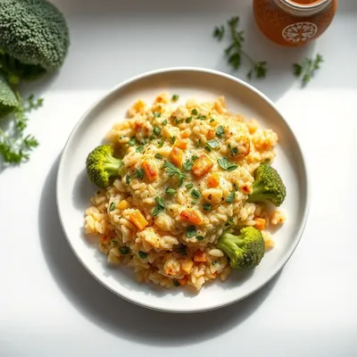 Cheesy Melody of Broccoli and Rice Casserole