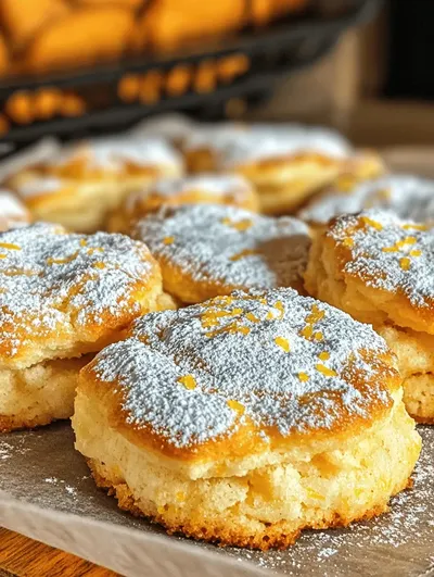 Zesty Lemon Gooey Butter Cookies: A Delightful Bite of Sunshine