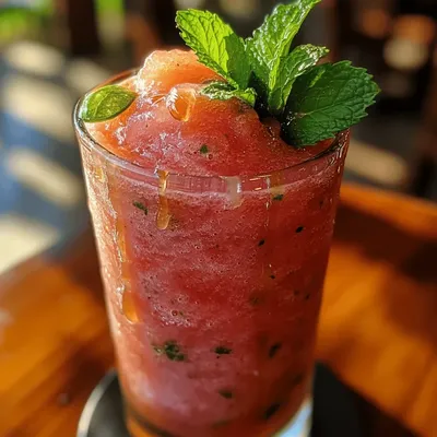 Chilly Watermelon Bliss: A Refreshing Summer Slushie Recipe