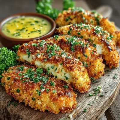 Crispy Baked Chicken Tenders with Zesty Dipping Sauce