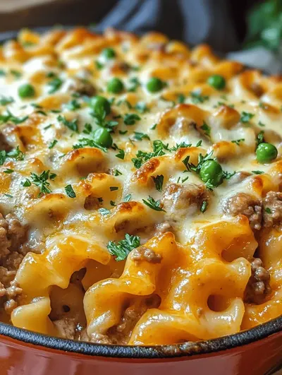 Quick and Easy Creamy Beef Noodle Casserole: A Comforting Family Favorite