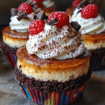 Brownie Bottom Mini Cheesecakes: A Divine Dessert Delight