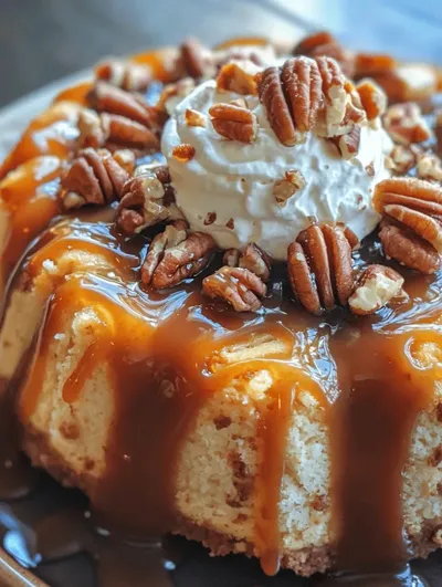 Butter Pecan Praline Poke Cake: A Sweet Indulgence