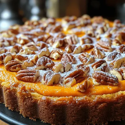 Pumpkin Gooey Butter Cake Delight: A Delicious Autumn Dessert