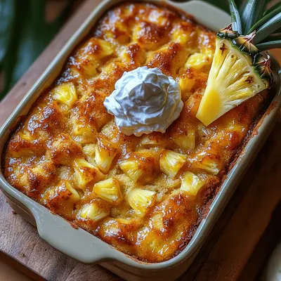 Pineapple Delight Cake: A Taste of Tropical Bliss