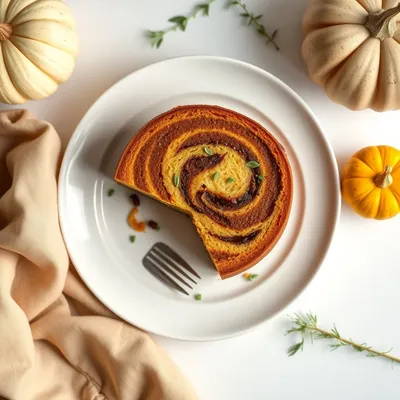 Pumpkin Butter Swirl Cake