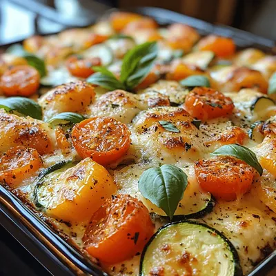 Wholesome Cottage Cheese & Veggie Bake
