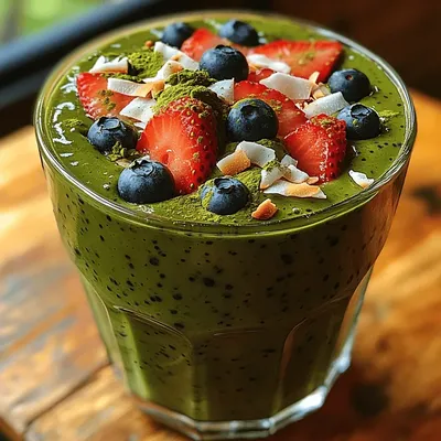 Silky Coconut Matcha Pudding