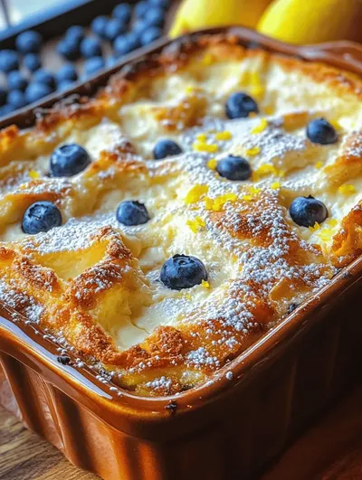Tangy Lemon Cream Cheese Dump Cake with a Buttery Crust
