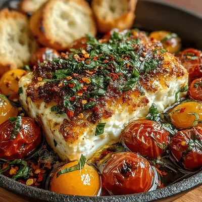 Cozy Tomato Feta Bake Recipe