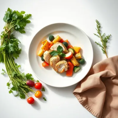 Quick & Zesty Chicken Veggie Medley: A Deliciously Simple Recipe