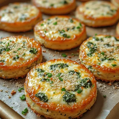 Savory Spinach & Cheese Keto Breakfast Cookies: A Delicious Low-Carb Option for Your Morning Routine