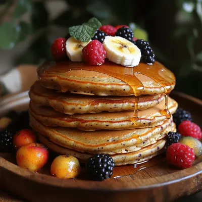Fluffy Vegan Banana Pancakes Delight: A Wholesome Breakfast Recipe