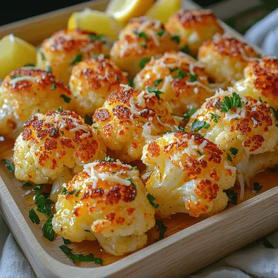 Garlic Parmesan Roasted Cauliflower for Flavor Lovers