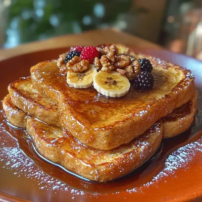 Indulge in Caramelized Banana French Toast: A Sweet Morning Delight