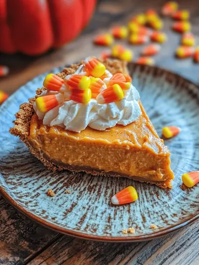 Candy Corn Pie Delight: A Festive Fall Treat