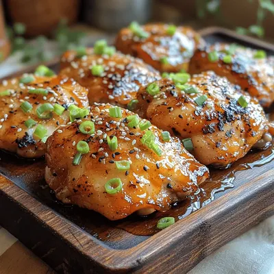 Sweet & Sticky Slow Cooker Honey Garlic Chicken Thighs: A Flavorful Delight