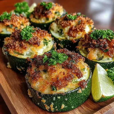 Mini Zucchini Garlic Toast Cups: A Flavorful Delight