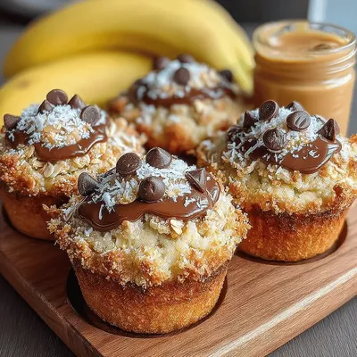 Peanut Butter Banana Oat Muffins Recipe