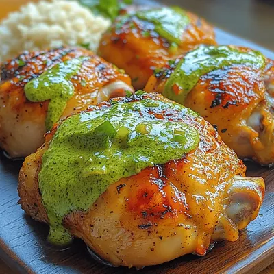 Discover the Flavorful Delight of Peruvian Pollo A La Brasa with Zesty Green Sauce