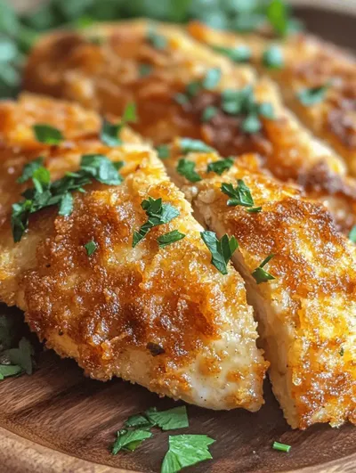 Crispy Air Fryer Parmesan Crusted Chicken: A Deliciously Healthy Option