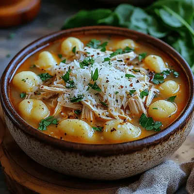 Comforting Olive Garden Chicken Gnocchi Soup Recipe