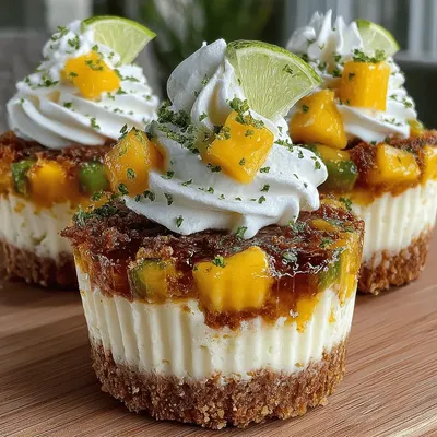Tropical Paradise Cheesecake Cups