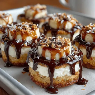 Tropical Bliss Frozen Banana Coconut Yogurt Rounds