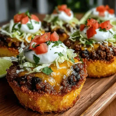 Hatch Green Chili Taco Cups Recipe