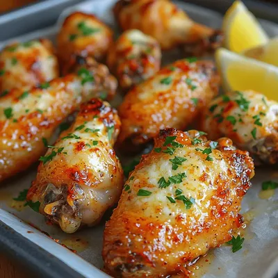 Parmesan Garlic Chicken Wings: The Ultimate Flavorful Appetizer