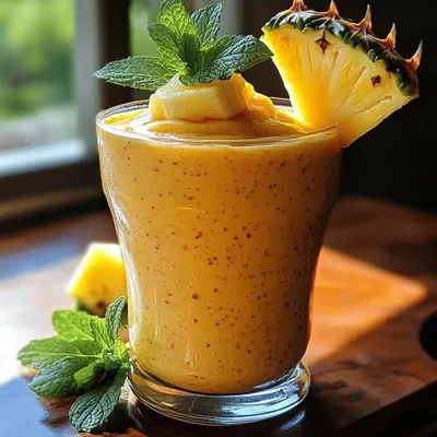 Tropical Sunrise Smoothie: A Refreshing Blend of Tropical Flavors