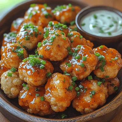 Oven-Baked Buffalo Cauliflower Bites: A Healthy and Flavorful Snack