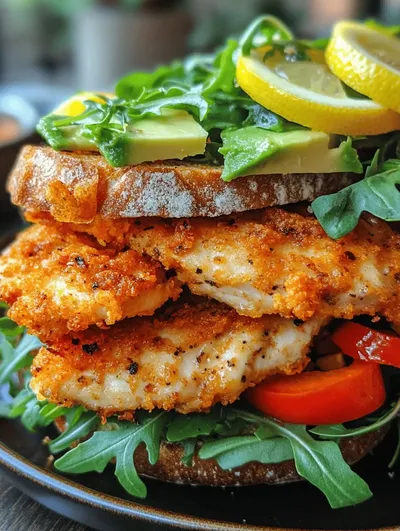 Crunchy Chicken Romesco Sandwich: A Flavorful Delight