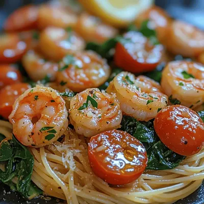Garlic Shrimp Pasta with Spinach: A Simple Yet Delicious Recipe