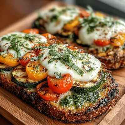 Grilled Veggie and Pesto Flatbread: Assembling, Grilling, and Serving